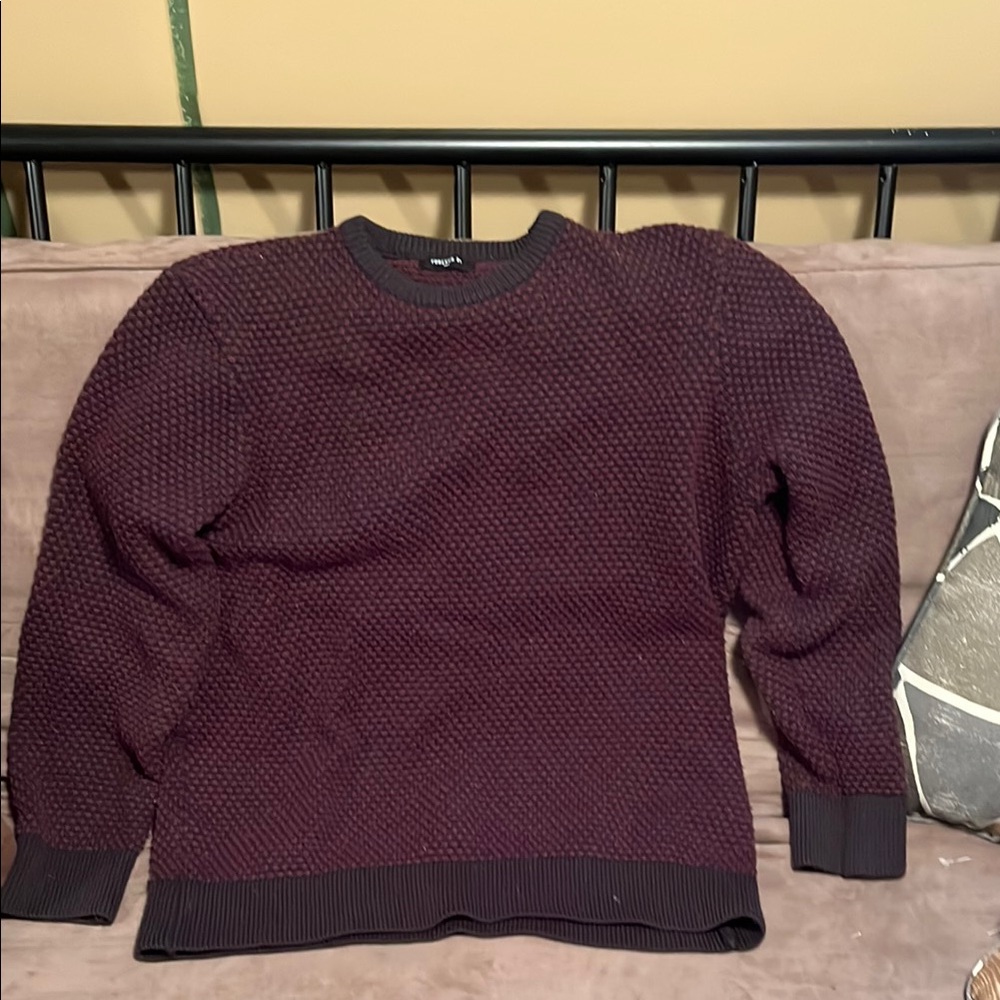 Forever 21 Men's Maroon stoner Sweater